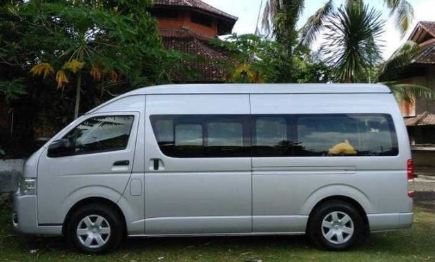 sewa hiace jambi