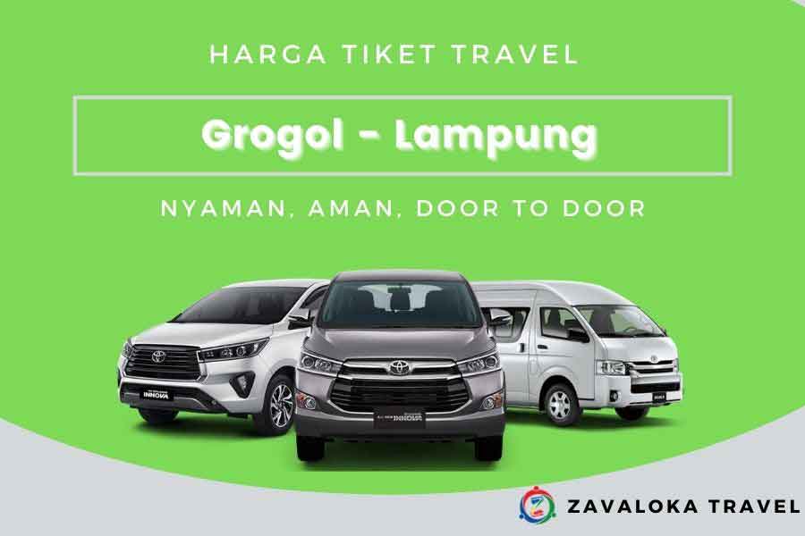 Harga Tiket travel Grogol ke Lampung