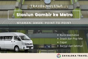 Travel Shuttle Stasiun Gambir Ke Metro