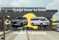 travel cibubur ke tegineneng